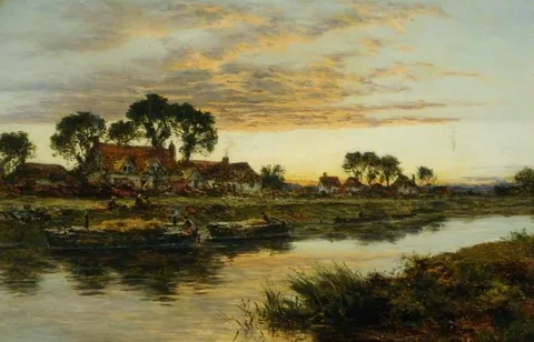 Benjamin Williams Leader, On the Severn