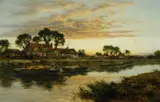 Benjamin Williams Leader, On the Severn