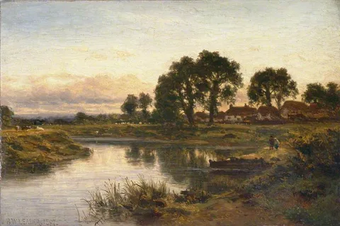 Benjamin Williams Leader, On the Severn below Worcester