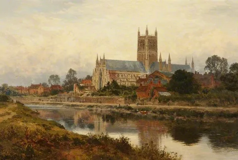 Benjamin Williams Leader, Worcester Cathedral