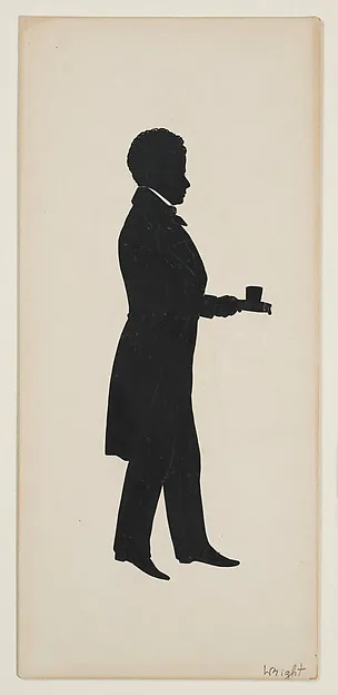 Auguste Edouart, George Wright