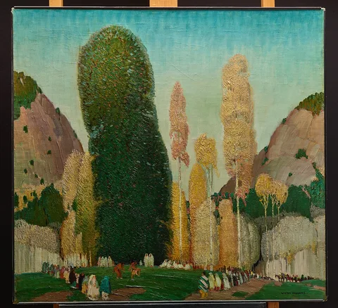 William Victor Higgins, A Mountain Ceremony