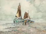 Robert McGowan Coventry, A Dutch Beach Scene