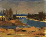 Nicolai Cikovsky, The River