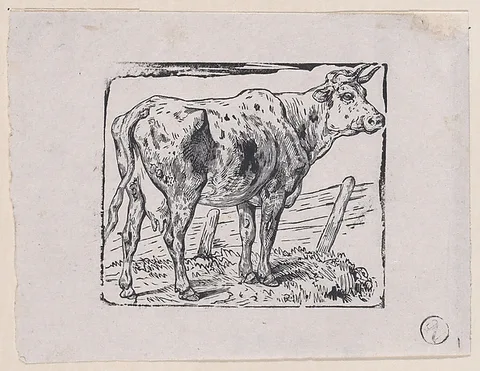 Charles Jacque, A Cow