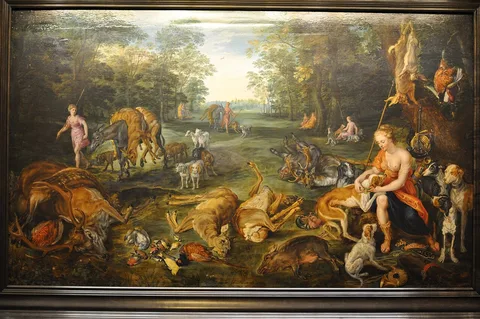 Jan Brueghel the Elder, Diana at the Hunt