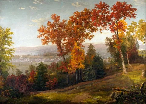 John Frederick Kensett, Autumn on the Hudson River
