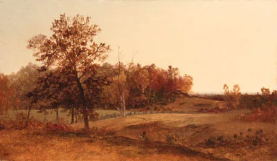 John Frederick Kensett, Autumn Landscape