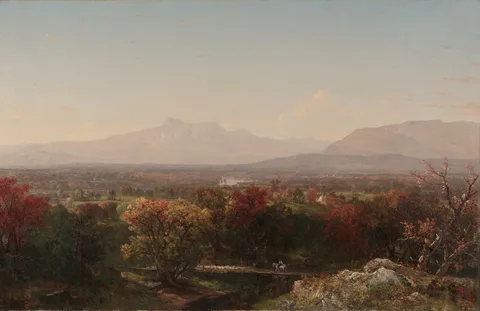 John Frederick Kensett, An October Day in the White Mountains