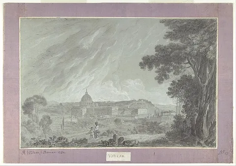 Richard Wilson, View of St. Peter's and the Vatican from the Janiculum