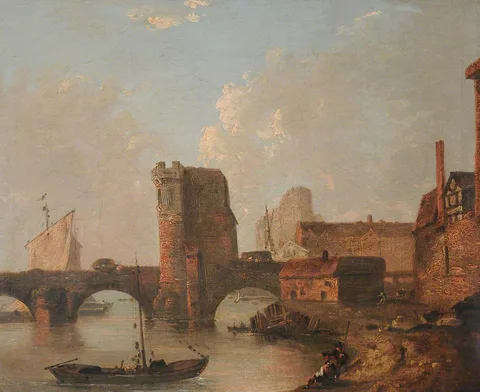 Richard Wilson, The Old Welsh Bridge, Shrewsbury