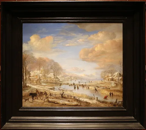 Aert van der Neer, Winter Landscape