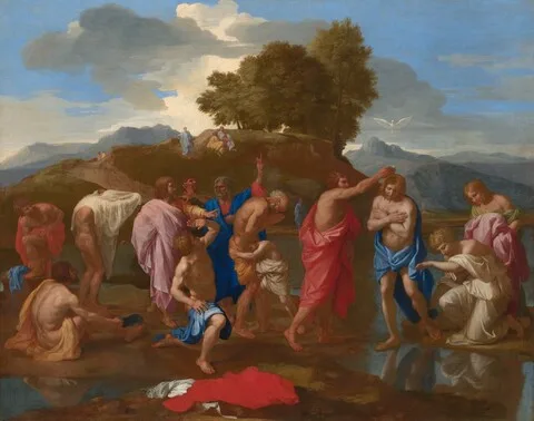 Nicolas Poussin, The Baptism of Christ