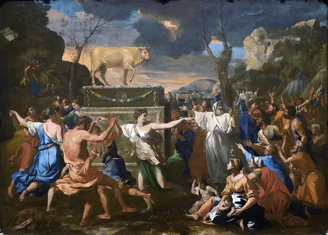 Nicolas Poussin, The Adoration of the Golden Calf