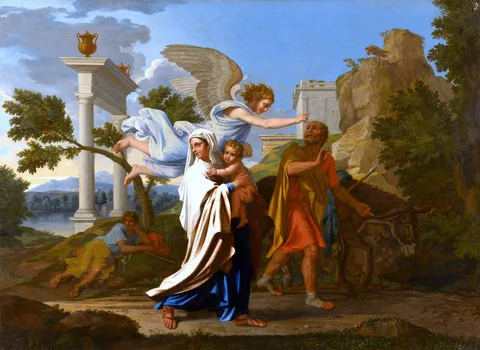 Nicolas Poussin, The Flight into Egypt
