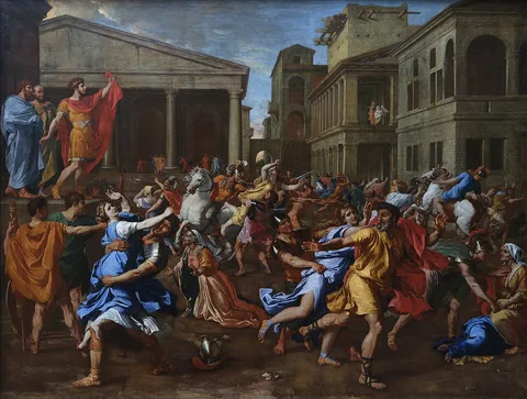 Nicolas Poussin, The Rape of the Sabine Women