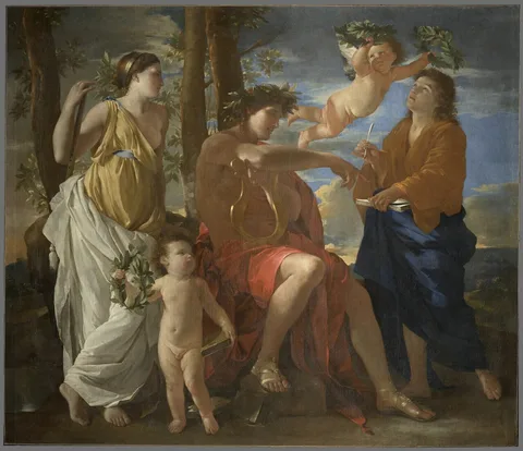 Nicolas Poussin, The Inspiration of the Poet