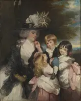 Joshua Reynolds, Lady Smith (Charlotte Delaval) and Her Children (George Henry, Louisa, and Charlotte)