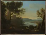 Claude Lorrain, Pastoral Landscape: The Roman Campagna