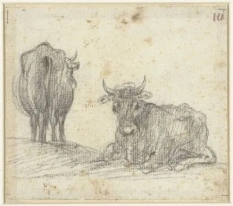 Claude Lorrain, Studies van vee