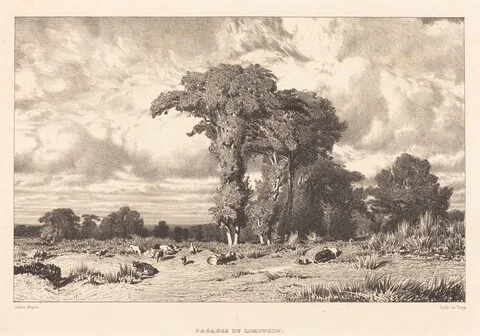 Jules Dupré, Pastures of Limousin (Pacages du Limousin)