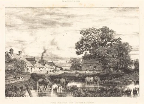 Jules Dupré, View in Normandy (Vue prise en Normandie)