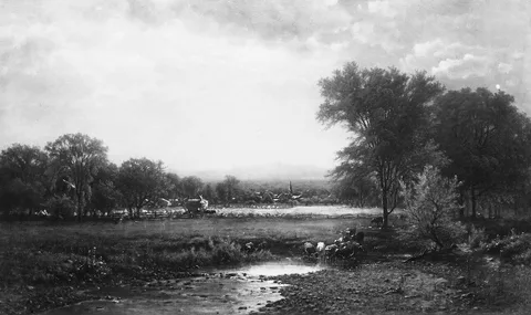 James McDougal Hart, Pasture Scene