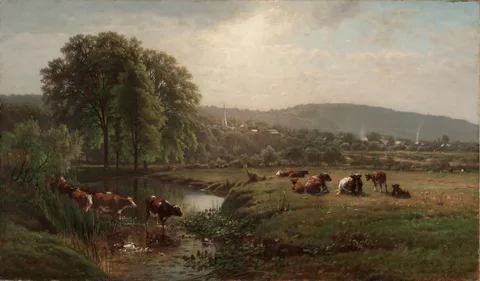 James McDougal Hart, Morning in New England