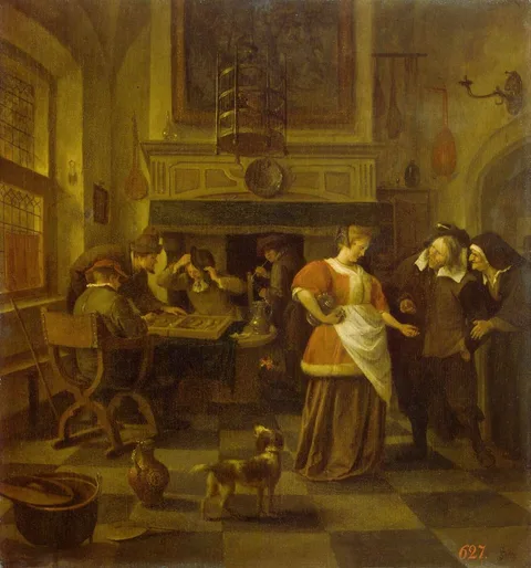 Jan Steen, Tavern Scene