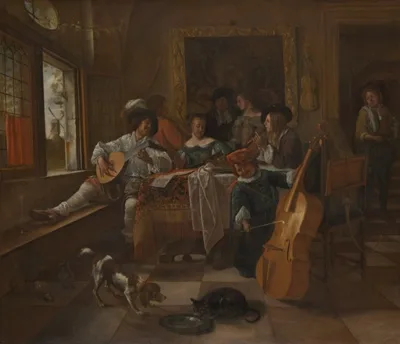 Jan Steen, The Family Concert