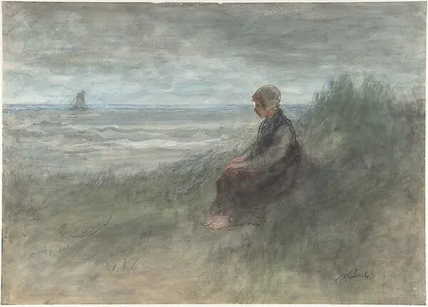 Jozef Israëls, Girl in the Dunes