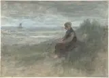 Jozef Israëls, Girl in the Dunes