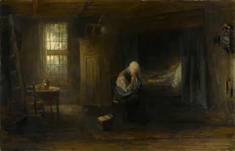 Jozef Israëls, 'Alone in the World'