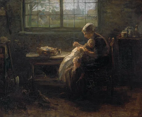 Jozef Israëls, Motherly Love