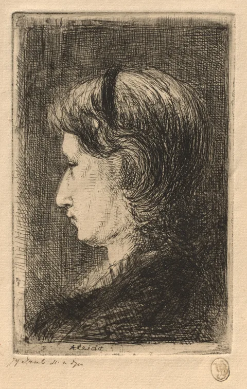 Jozef Israëls, Portrait of Mrs. Israëls