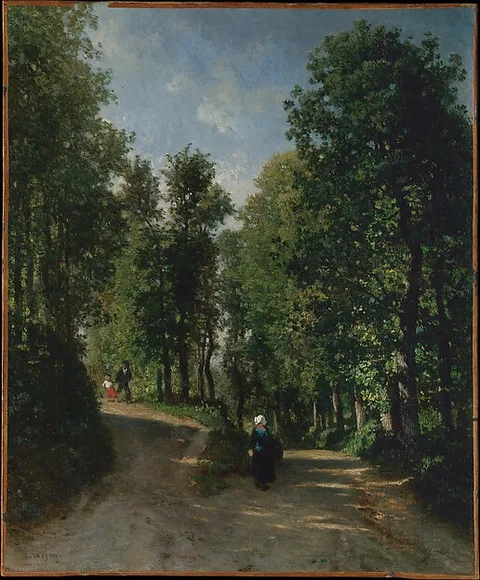 Constant Troyon, Road in the Woods