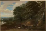 Jacques d'Arthois, Road through a Forest