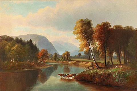 Benjamin Champney, Saco River, North Conway