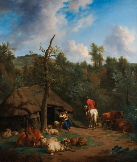 Adriaen van de Velde, The Hut
