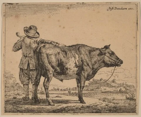 Adriaen van de Velde, Young Herdsman with a Bull