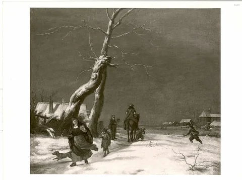 Adriaen van de Velde, Winterscape