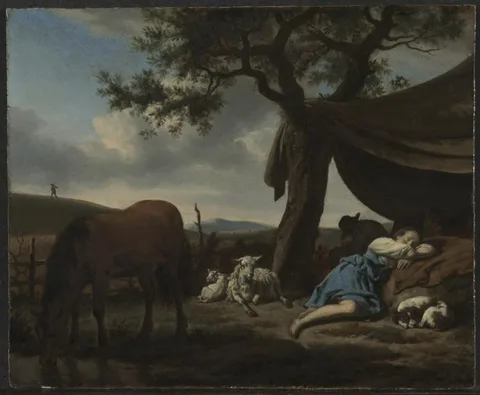 Adriaen van de Velde, Sleeping Shepherds