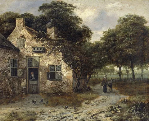 Jan Wijnants, A peasant cottage