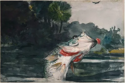 Winslow Homer, Life-Size Black Bass
