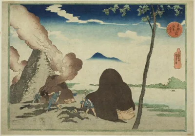 Kuniyoshi Utagawa, Asakusa Imado, from the series "Famous Places in the Eastern Capital (Toto Meisho)"