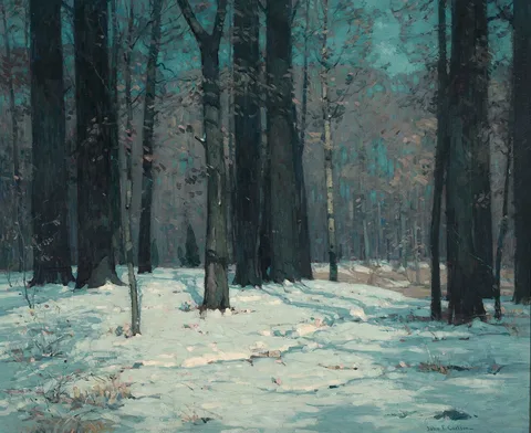 John F. Carlson, Woods in Winter
