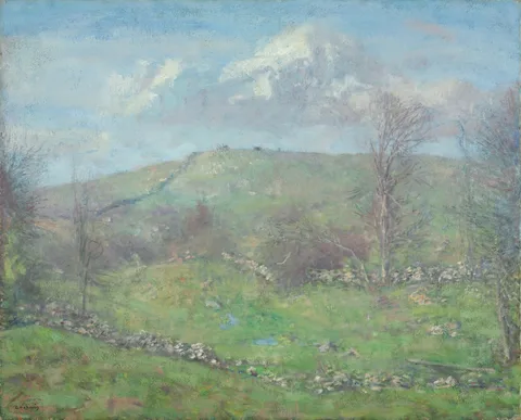 Charles Harold Davis, Spring on the Hillside