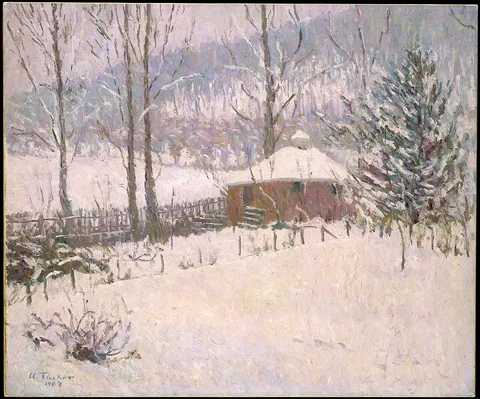 Allen Tucker, Winter at Portland