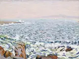 Allen Tucker, Surf Breaking, Cranberry Island