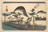 Utagawa Hiroshige, Hiratsuka, Nawate Do